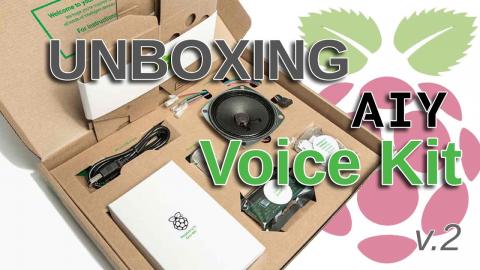 Imagen de Unboxing AIY Voice Kit v2 -...